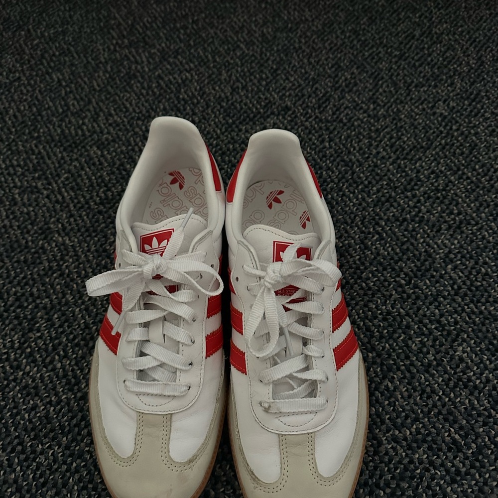 Adidas White and Red Sneakers ( women) - Picture 5 of 10